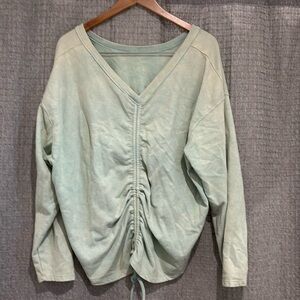Lane Bryant Turquoise Livi Sweatshirt size 22/24